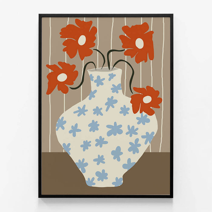 Vintage Floral Pottery