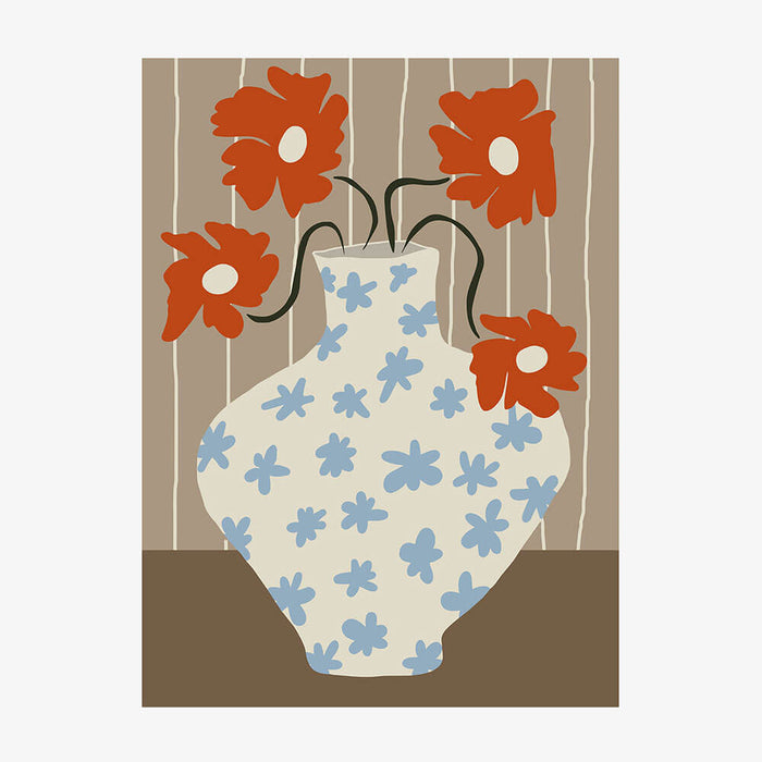 Vintage Floral Pottery
