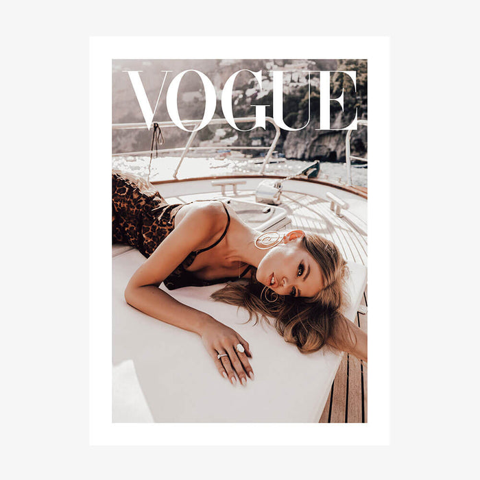 Vogue Amalfi wall art print