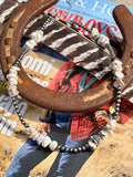 White Buffalo Chip Necklace