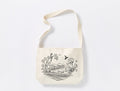 White Buffalo x Coyuchi Organic Crossbody Tote | Undyed