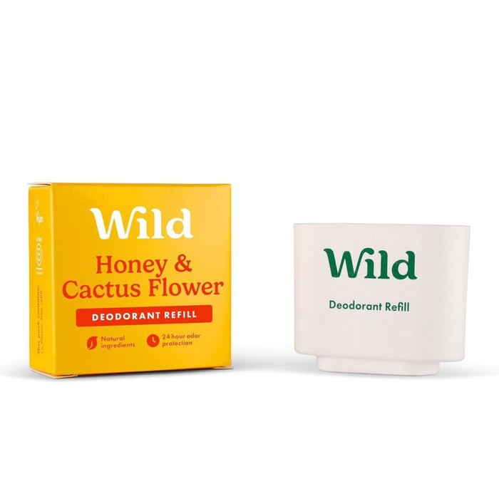 Wild Natural Deodorant Honey & Cactus Flower Deodorant Refill