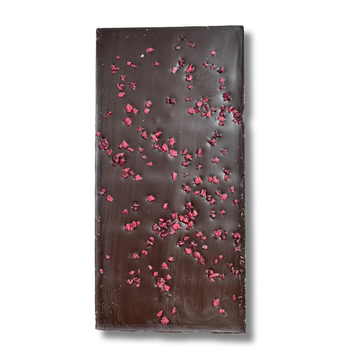 Wildes Irish Chocolates Berry Burst 70% Cocoa solids Dark Chocolate Bar