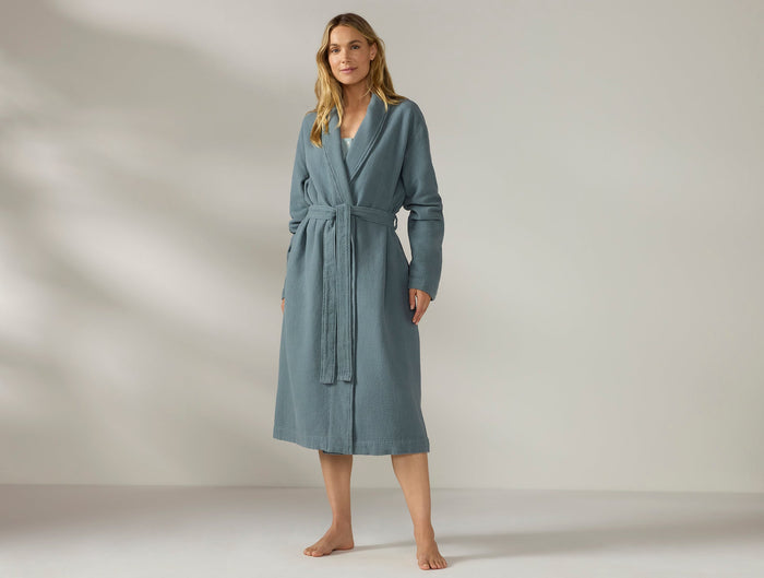 Women's Adriatic Organic Robe | River