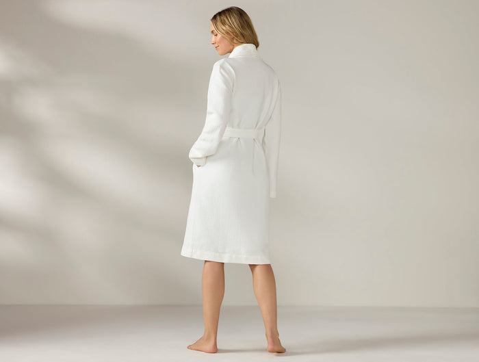 Women's Adriatic Organic Robe | Alpine White