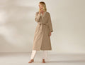 Women's Cloud Brushed Organic Flannel Robe