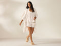 Women's Isla Organic Cotton Cami Short + Robe Set