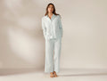 Women's Isla Organic Cotton Long Sleeve Pajama Set - Coyuchi | Dew Robles