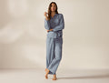 Women's Isla Organic Cotton Long Sleeve Pajama Set