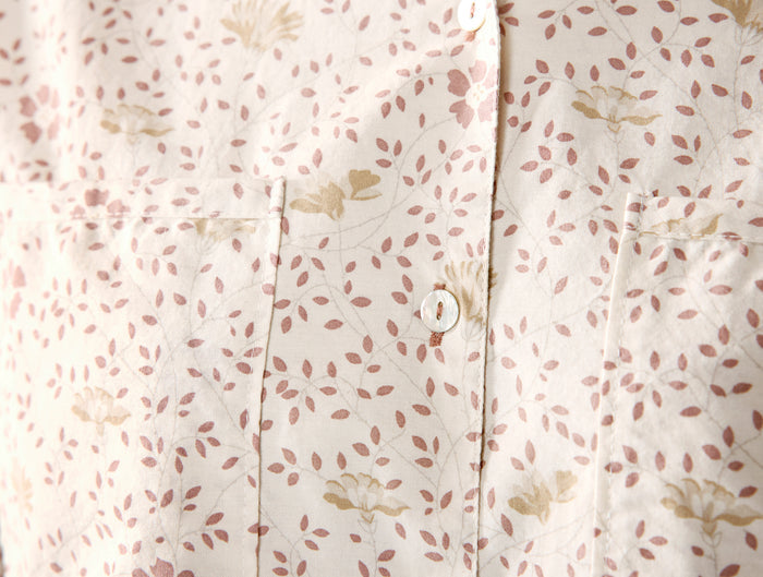 Women's Isla Organic Cotton Long Sleeve Pajama Set