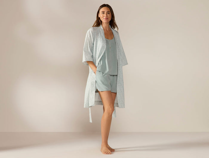 Women's Isla Organic Cotton Robe - Coyuchi | Dew Robles