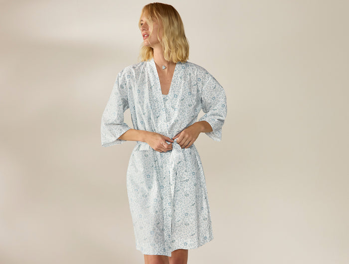 Women's Isla Organic Cotton Robe