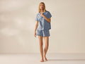 Women's Isla Organic Cotton Short Sleeve Pajama Set