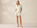 Women's Isla Organic Cotton Short Sleeve Pajama Set
