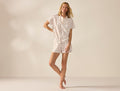 Women's Isla Organic Cotton Short Sleeve Pajama Set