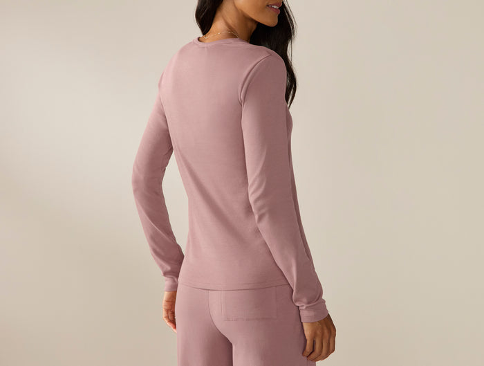 Women's Pima Organic Knit Henley