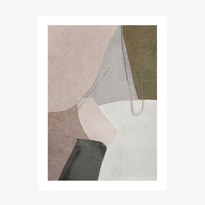 A poster print of an abstract artwork called ‘Wonder 6'.