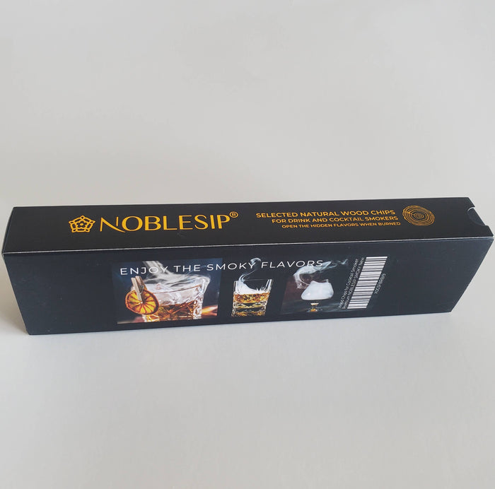 Wood Chips for Cocktail and Food Smokers, Bar gift case 4pcs