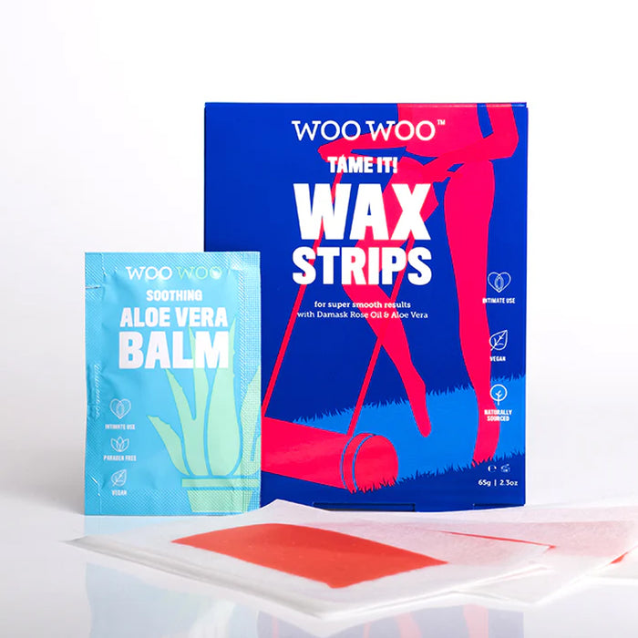 WooWoo Tame It! Natural Bikini Wax Strips