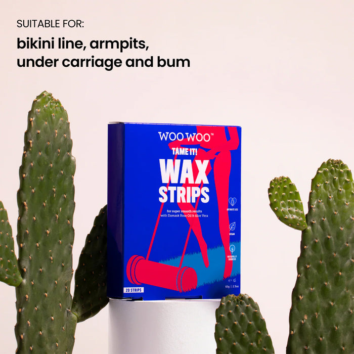 WooWoo Tame It! Natural Bikini Wax Strips