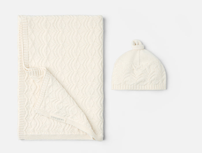 Wren Organic Knit Baby Gift Set