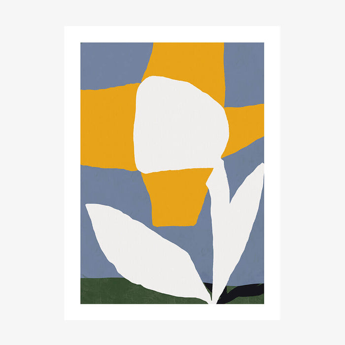 Yellow Quirky Flower