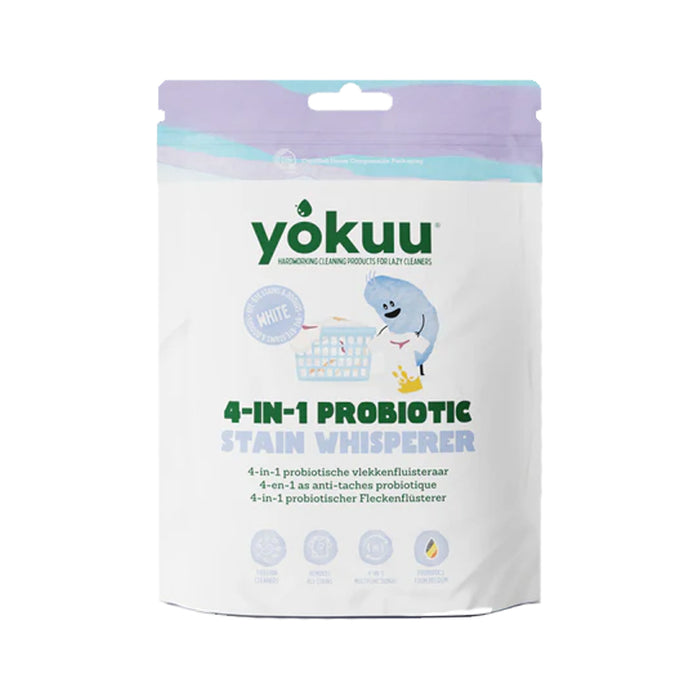 Yokuu 4-in-1 Probiotic White Stain Whisperer for Laundry