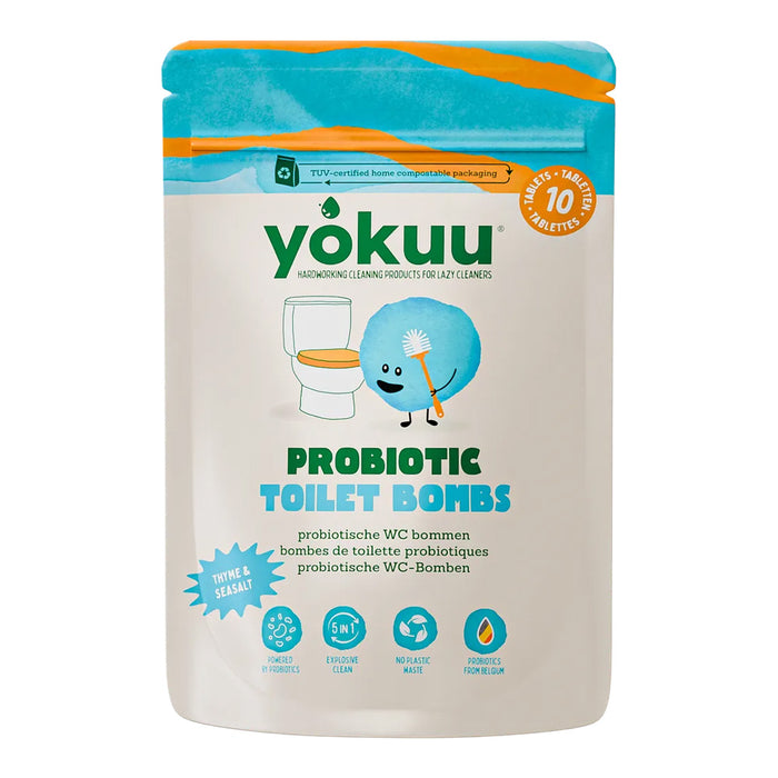 Yokuu Probiotic Toilet Bomb Thyme & Sea Salt