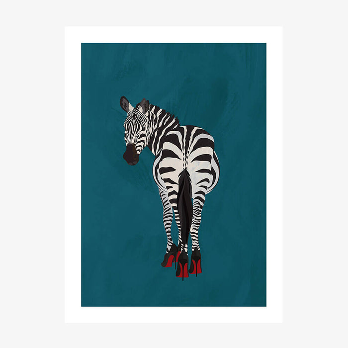 Zebra Heels