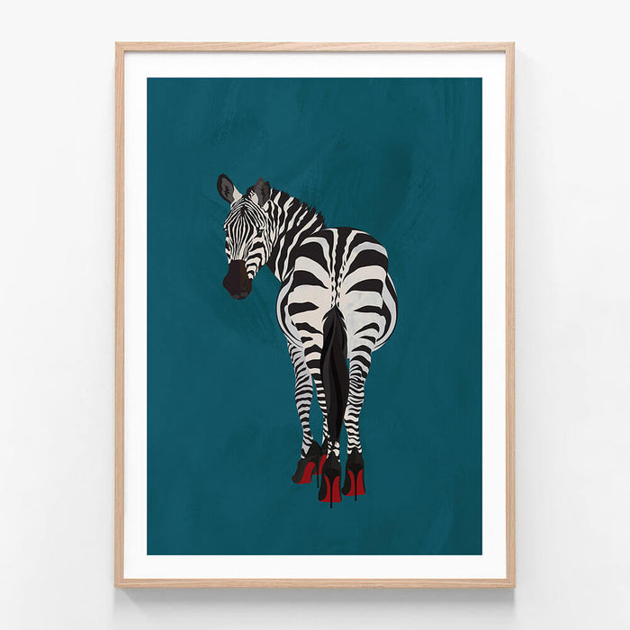 Zebra Heels