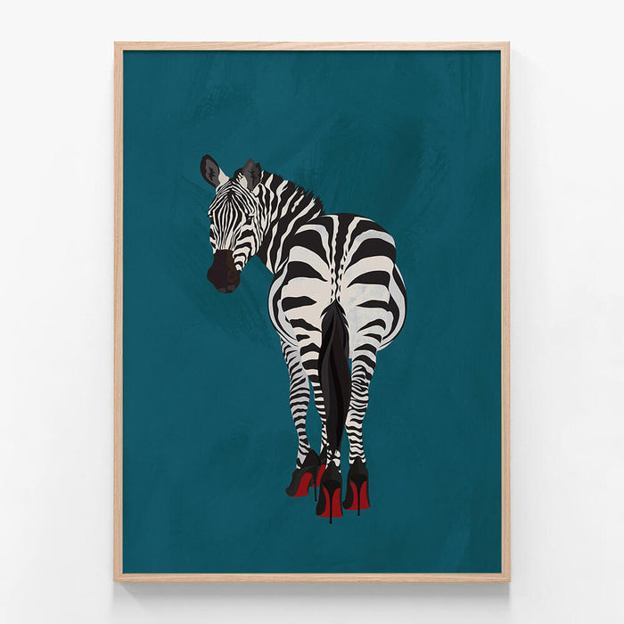 Zebra Heels