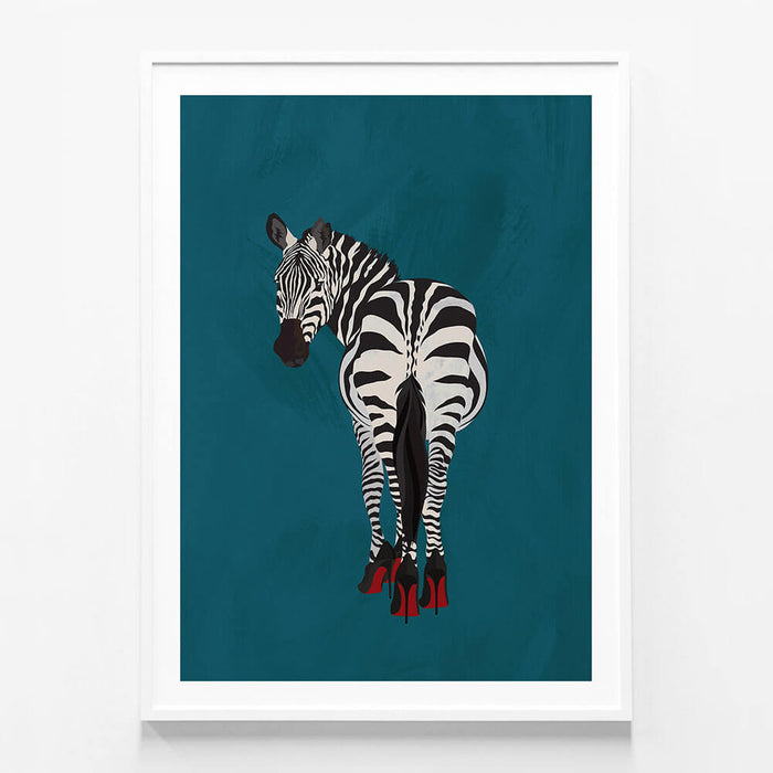 Zebra Heels