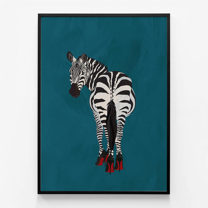 Zebra Heels