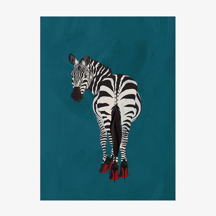 Zebra Heels