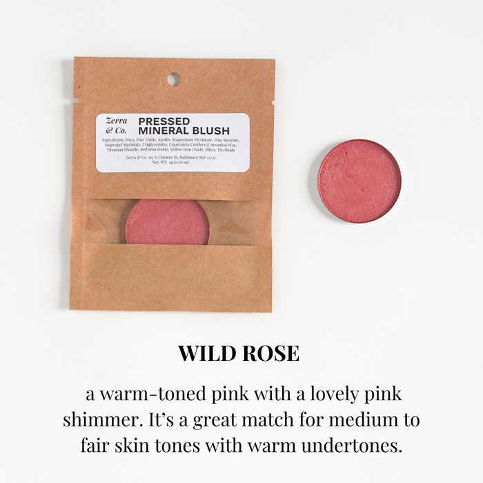 Zerra & Co. Pressed Mineral Blush Refills