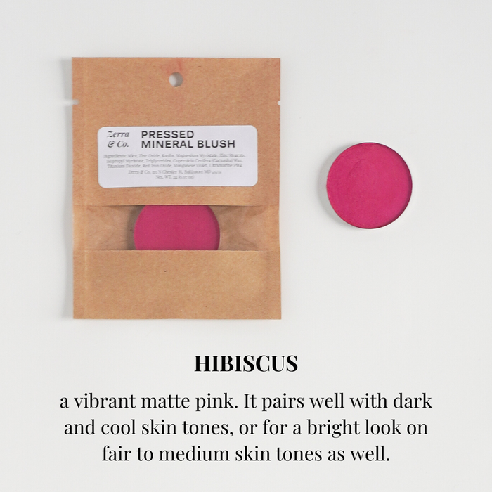 Zerra & Co. Pressed Mineral Blush Refills