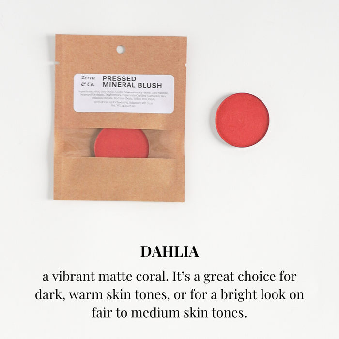 Zerra & Co. Pressed Mineral Blush Refills