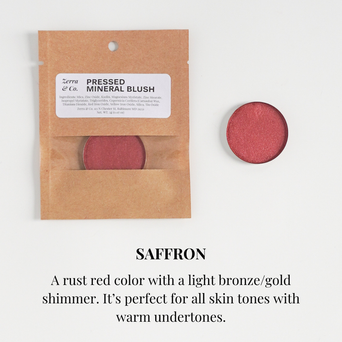 Zerra & Co. Pressed Mineral Blush Refills