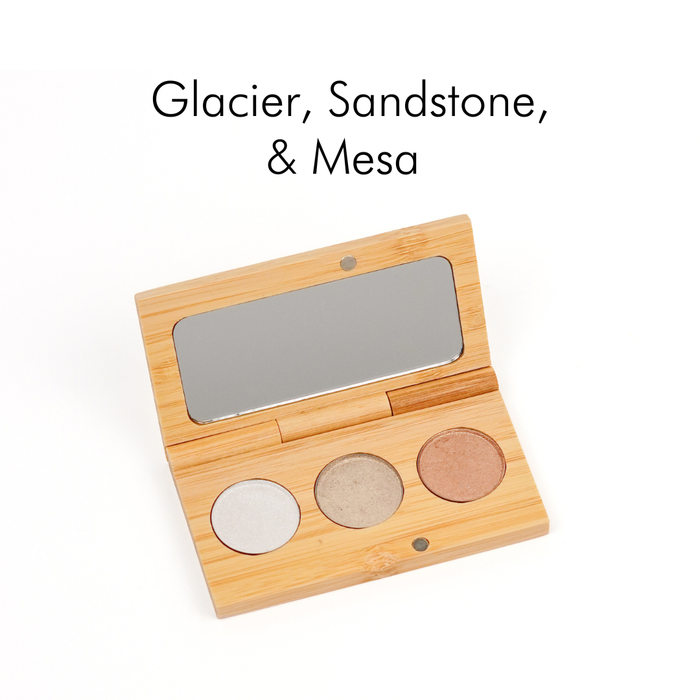 Zerra & Co. Pressed Mineral Eyeshadow | Refillable Zero Waste Makeup